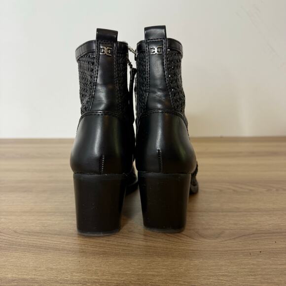 Sam Edelman Womens Black Elita Booties Size 5.5 US - Picture 5 of 12